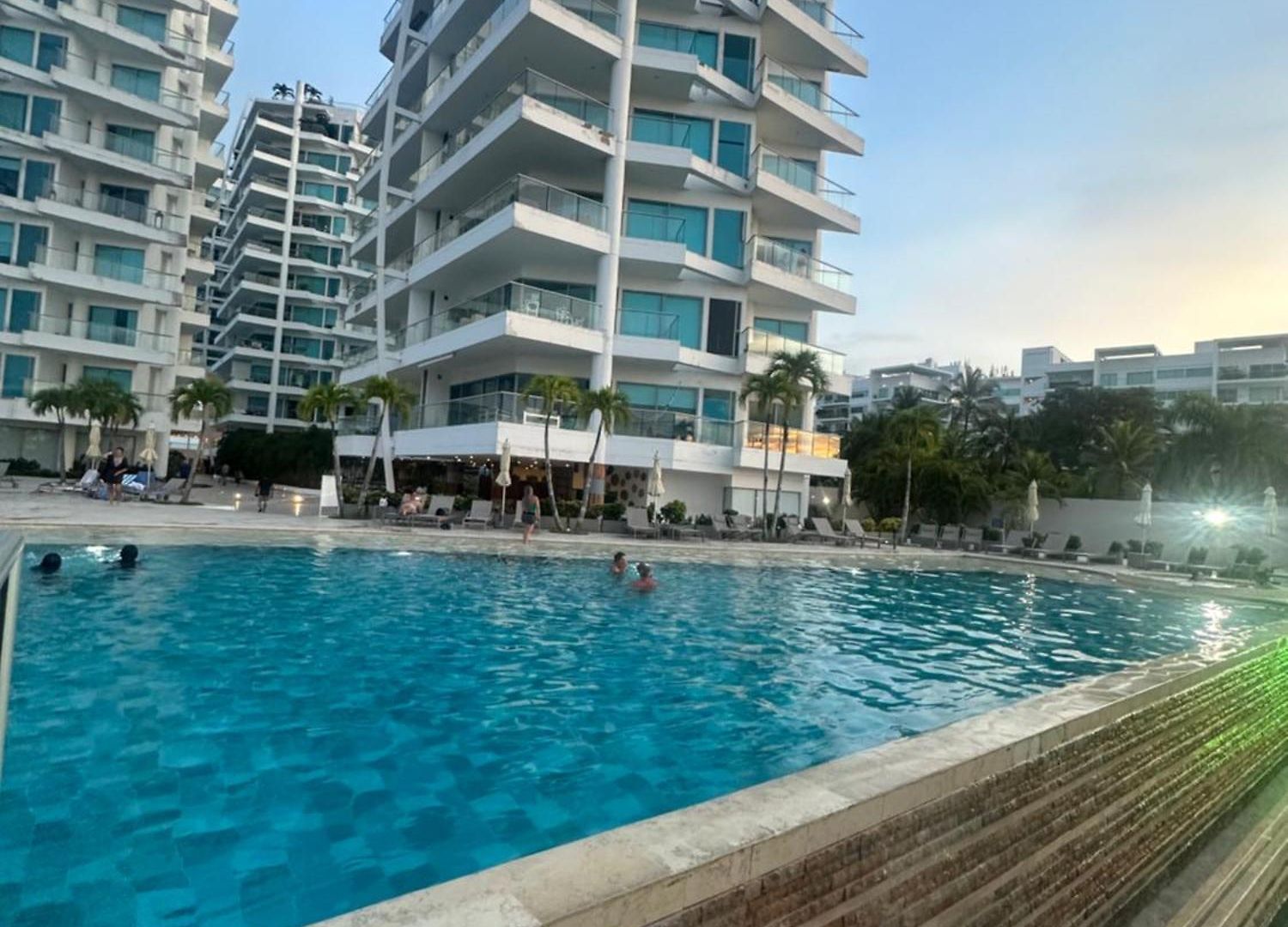 Apto En Con Salida Al Mar, Playa Boquilla, Morros, Cerca Américas, Hollyday Inn, Radisson * Cartagena