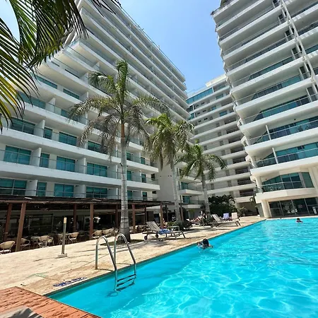 Apto En Con Salida Al Mar, Playa Boquilla, Morros, Cerca Américas, Hollyday Inn, Radisson