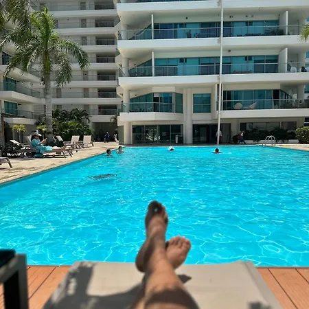 Apto En Con Salida Al Mar, Playa Boquilla, Morros, Cerca Américas, Hollyday Inn, Radisson
