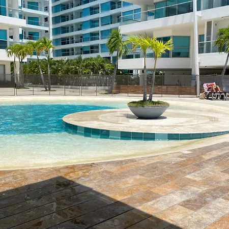 Apartamento Apto En Con Salida Al Mar, Playa Boquilla, Morros, Cerca Américas, Hollyday Inn, Radisson Cartagena