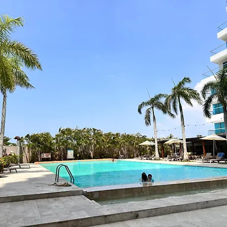 Apto En Con Salida Al Mar, Playa Boquilla, Morros, Cerca Américas, Hollyday Inn, Radisson Apartamento Cartagena