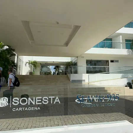 Apto En Con Salida Al Mar, Playa Boquilla, Morros, Cerca Américas, Hollyday Inn, Radisson Apartamento