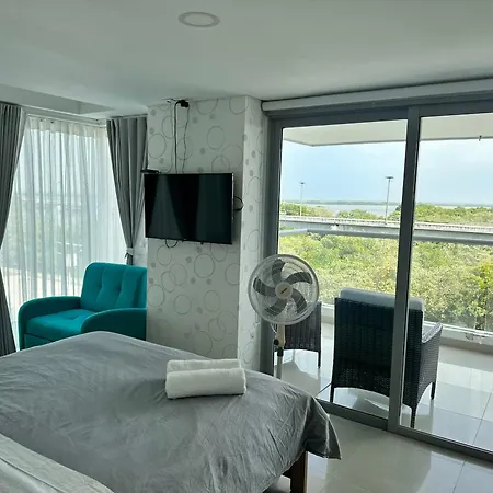 Apto En Con Salida Al Mar, Playa Boquilla, Morros, Cerca Américas, Hollyday Inn, Radisson